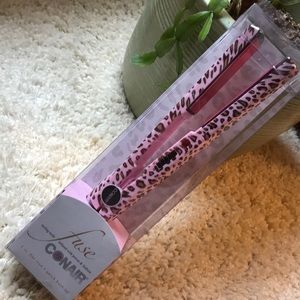 Conair Fuse Punk Leopard Flat Iron